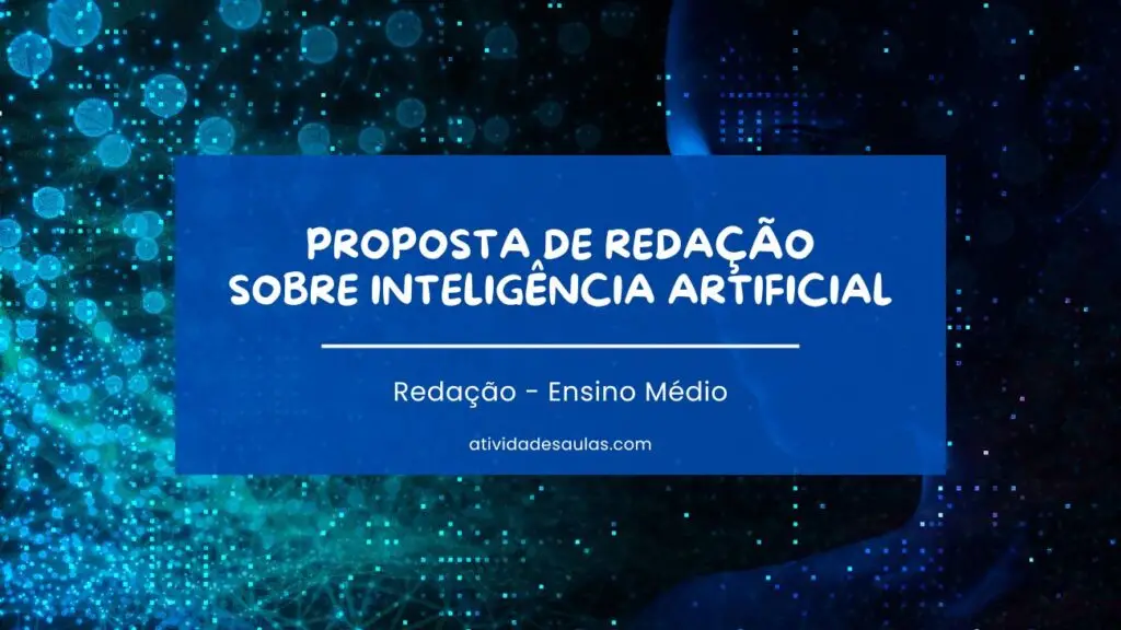 Proposta De Redacao Sobre IA Inteligencia Artifical Modelo ENEM 1