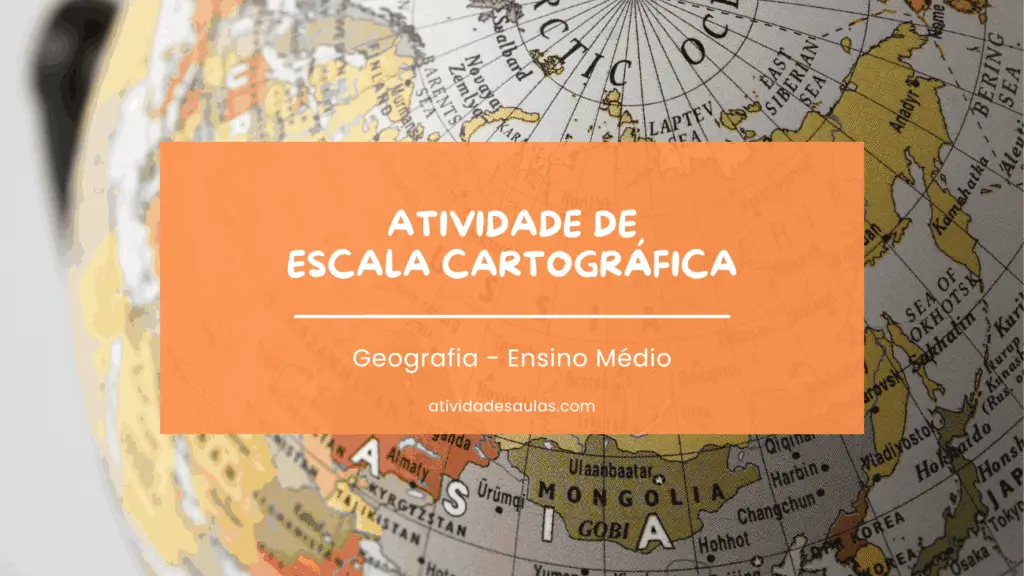 Atividade De Escala Cartografica Ensino Medio Geografia 1