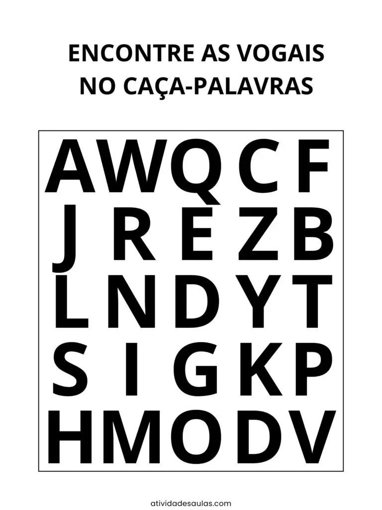 Atividade Vogais Educacao Infantil 2 1