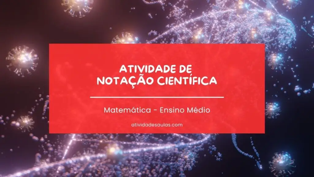 Atividade De Notacao Cientifica Ensino Medio 1