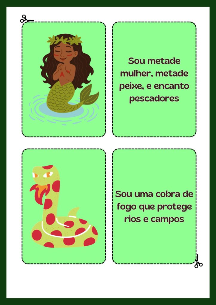 jogo da memoria atividade dia do folclore brasileiro