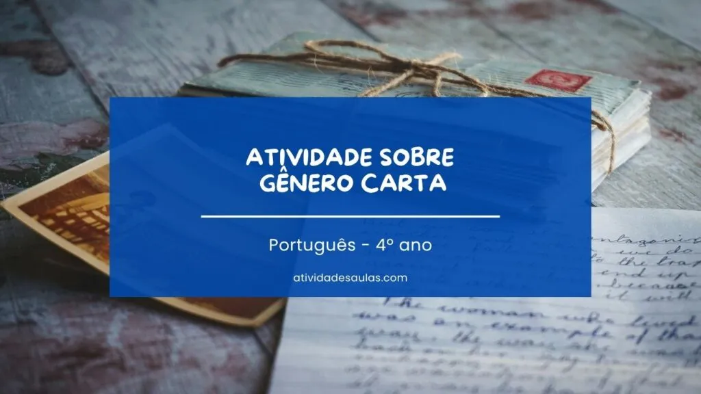 Atividade Sobre Genero Carta