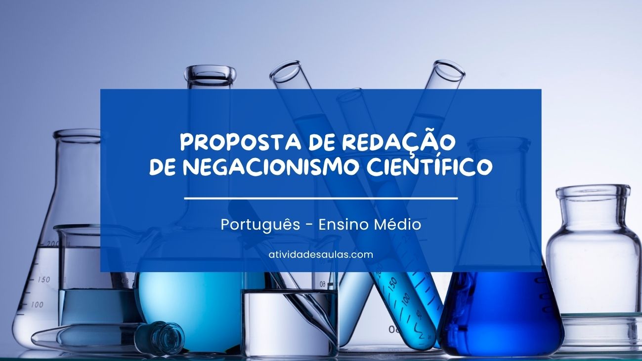 Proposta de redação de negacionismo científico