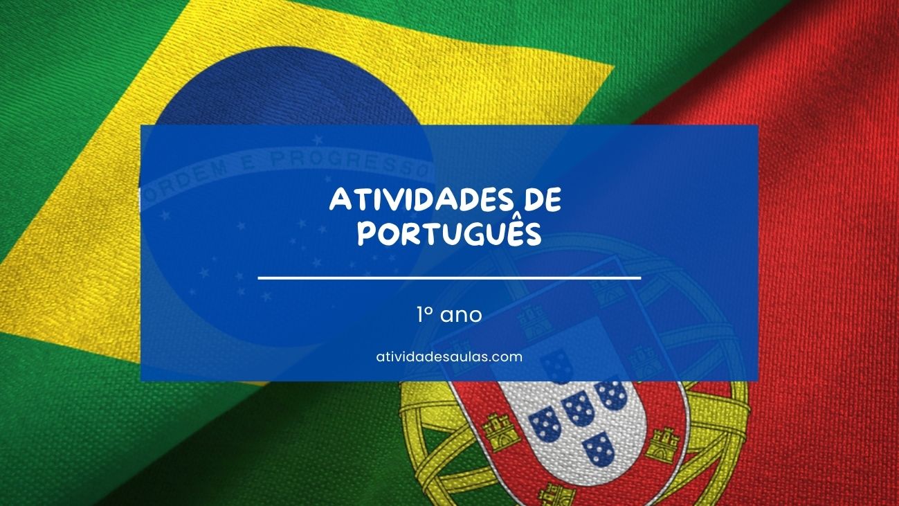 atividades de portugues 1º ano