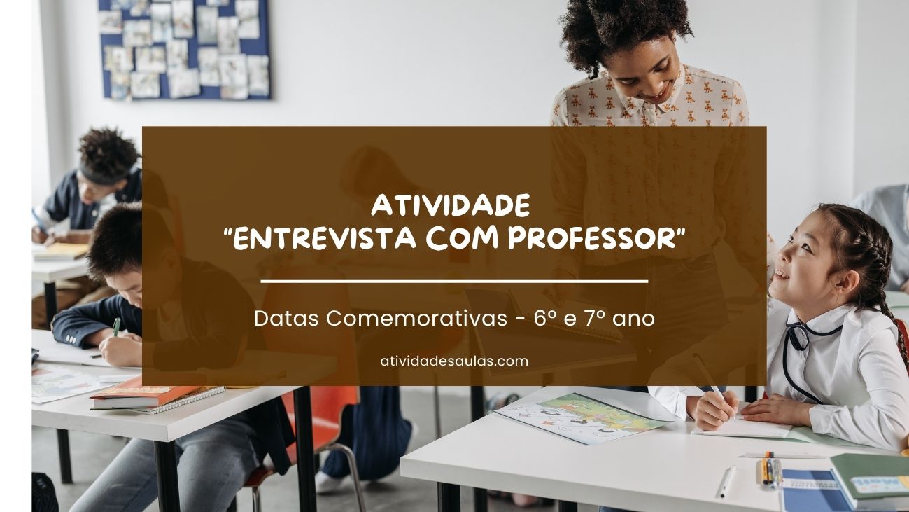 Atividade Entrevista com Professor