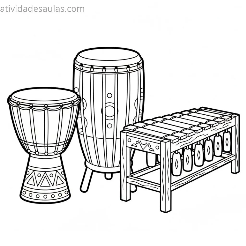 Atividade Para O Dia Da Consciencia Negra Simbolos Da Cultura Africana 5