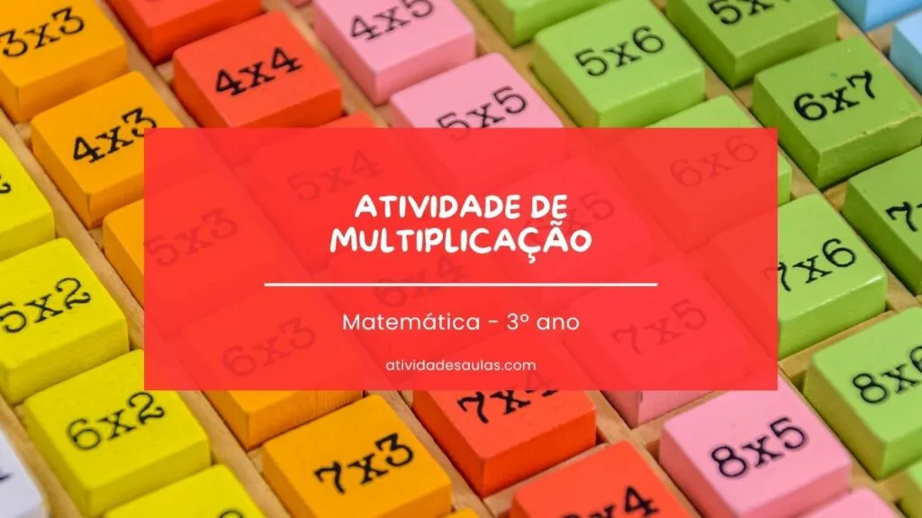 Atividade De Multiplicacao 3o Ano