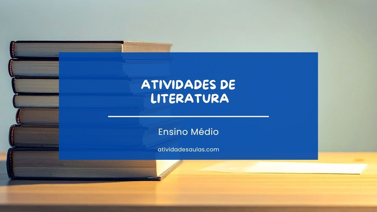 atividades de literatura