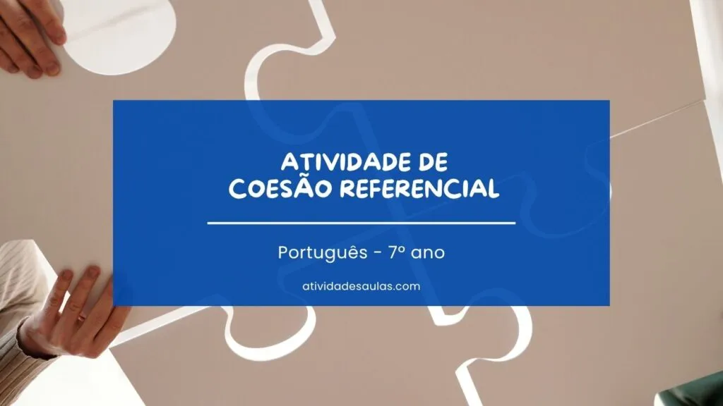 Atividade De Coesao Referencial