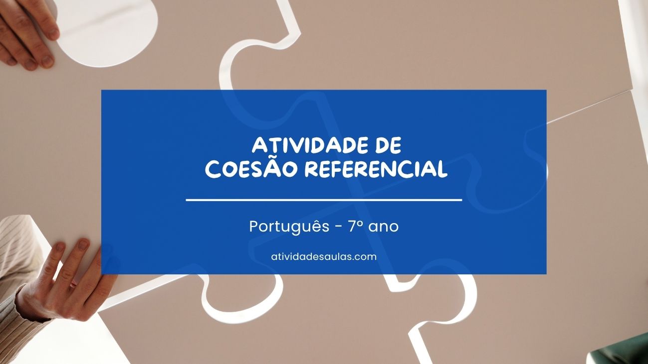 Atividade De Coesao Referencial