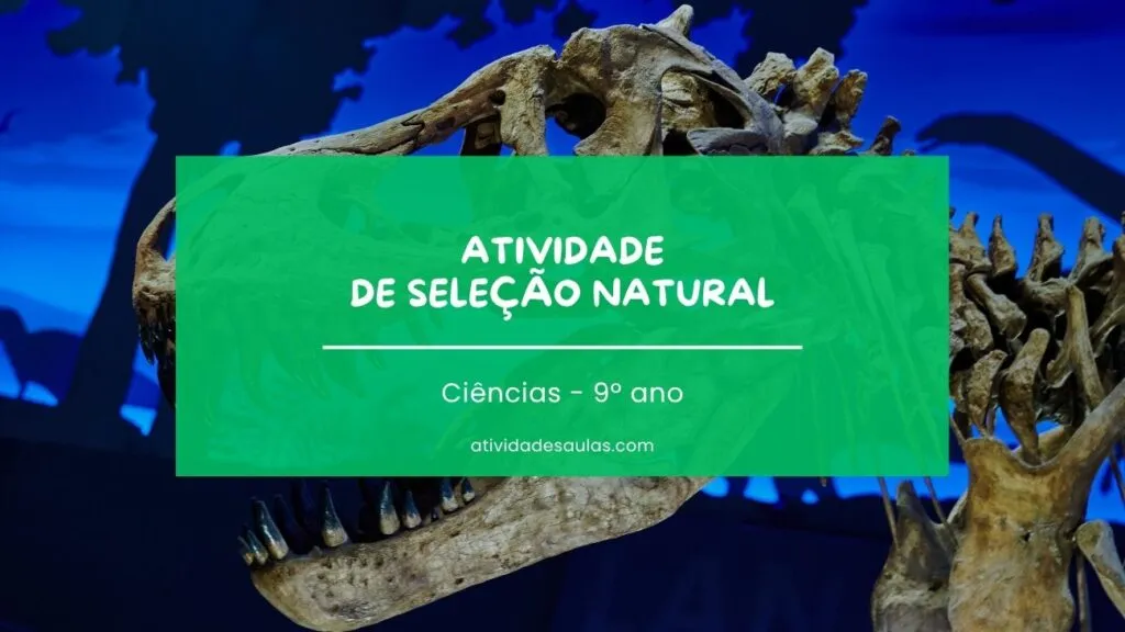 Atividade Sobre Selecao Natural 9o Ano
