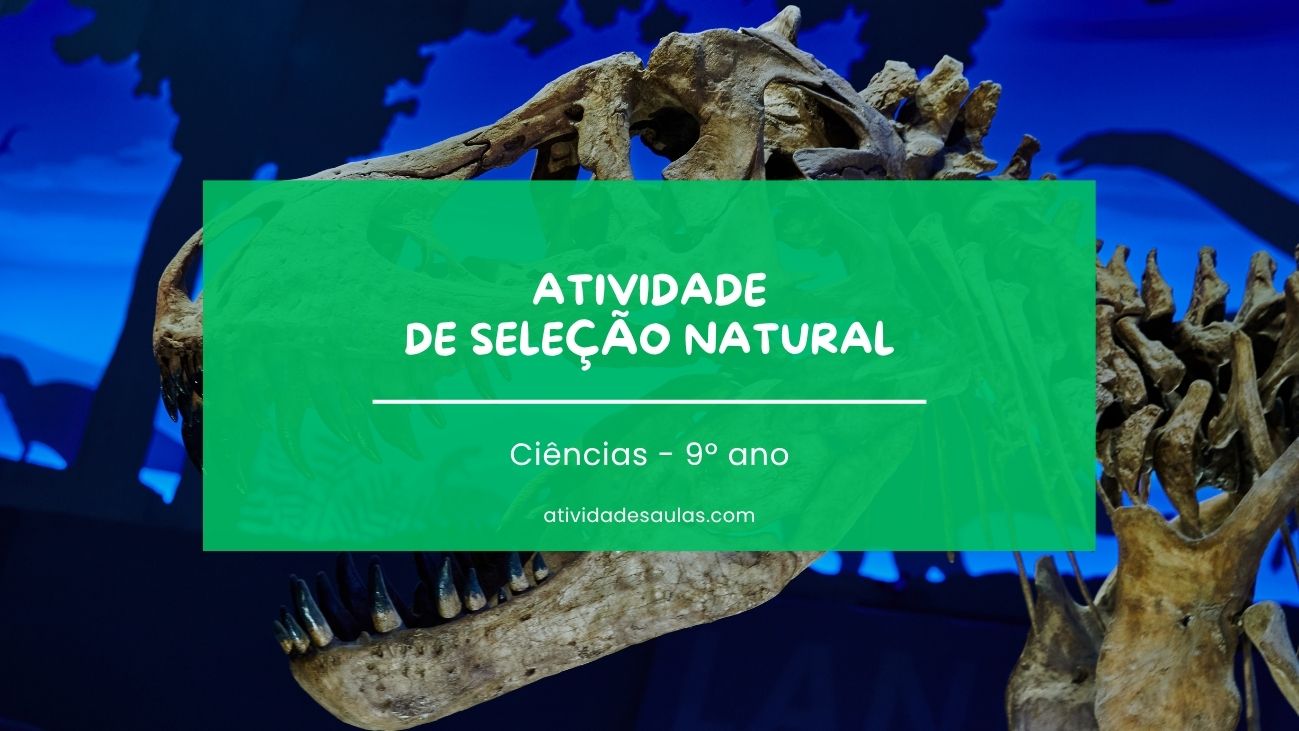 atividade sobre seleção natural 9º ano atividade sobre seleção natural 9º ano