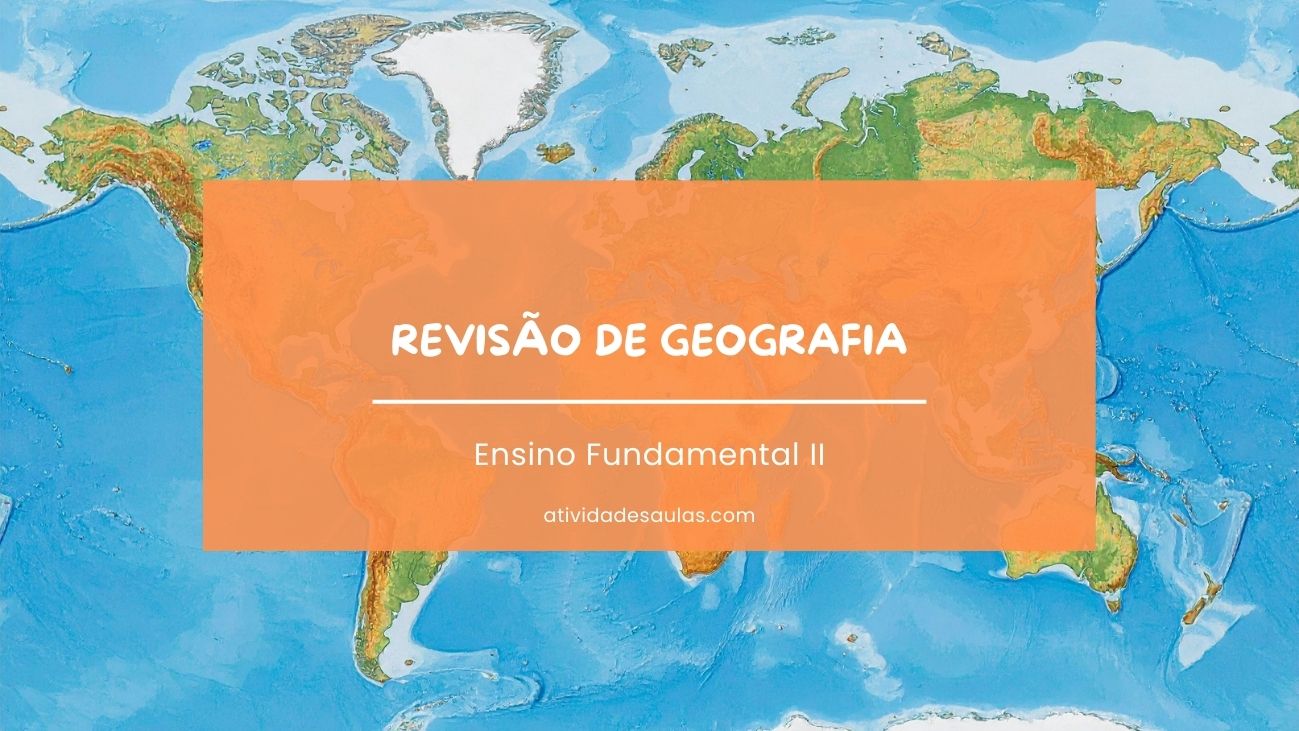revisão de geografia revisão de geografia