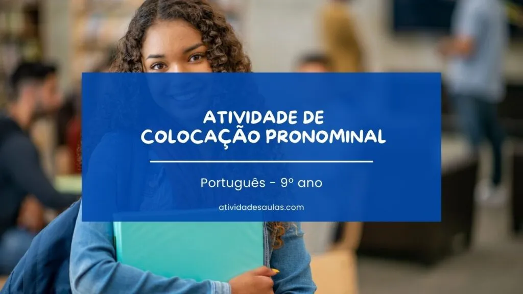 Atividade De Colocacao Pronominal 9o Ano 1