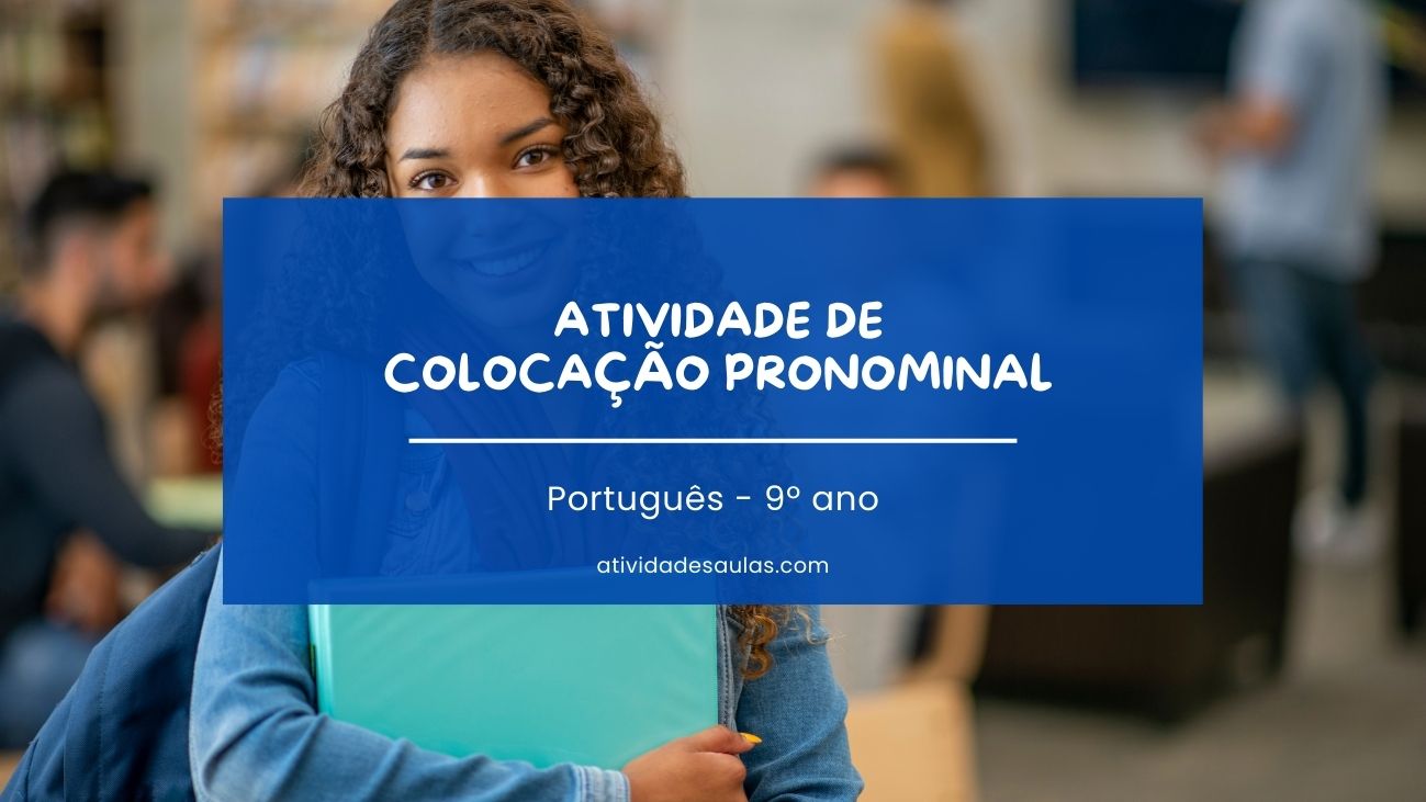 Atividade de colocação pronominal 9º ano (1)