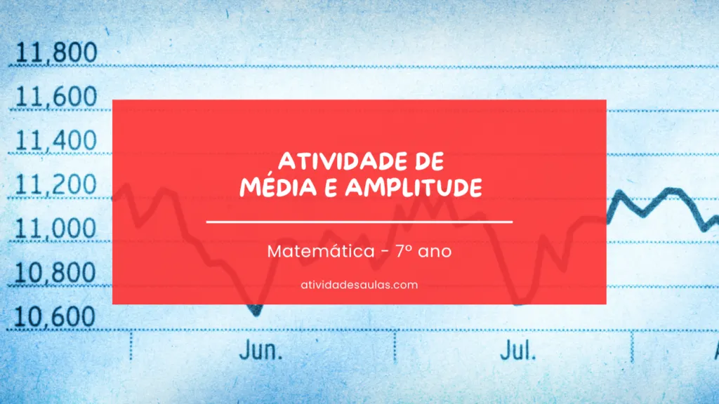 Atividade De Media E Amplitude 7o Ano
