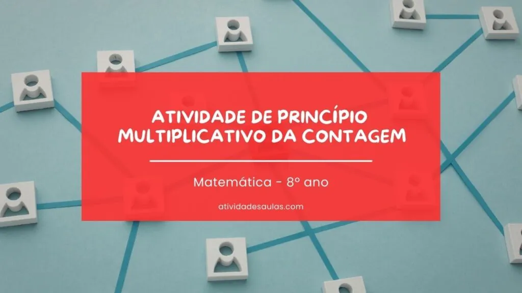 Atividade De Principio Multiplicativo Da Contagem 8o Ano