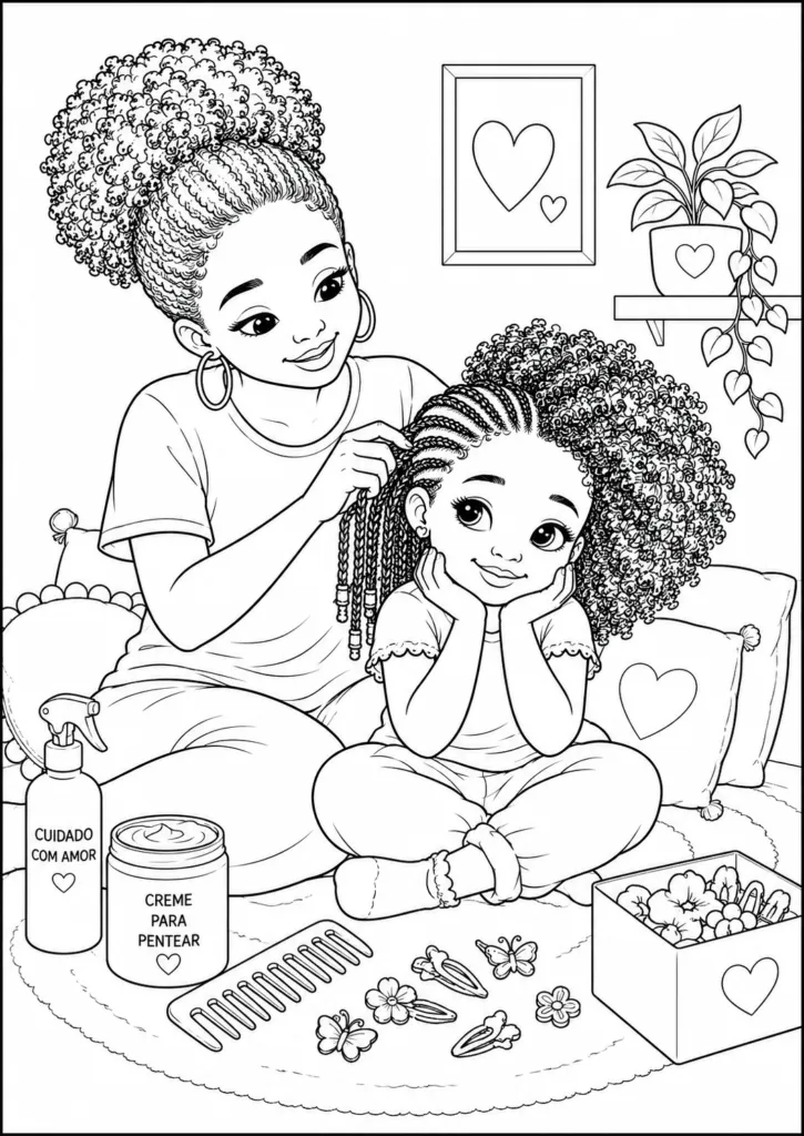 dia das mães para colorir e imprimir