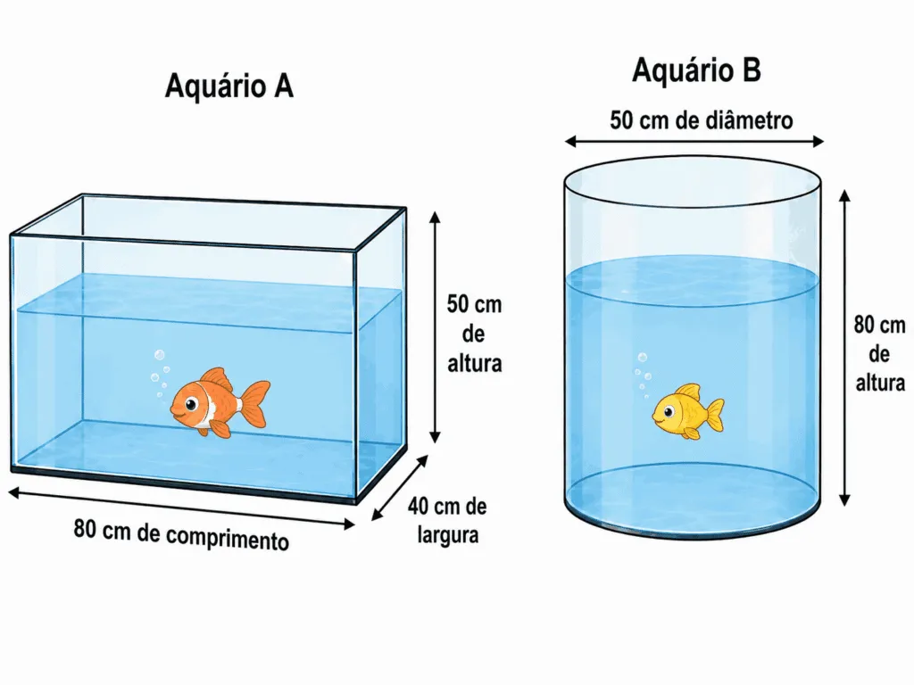 Atividade de volume aplicado - 9º ano