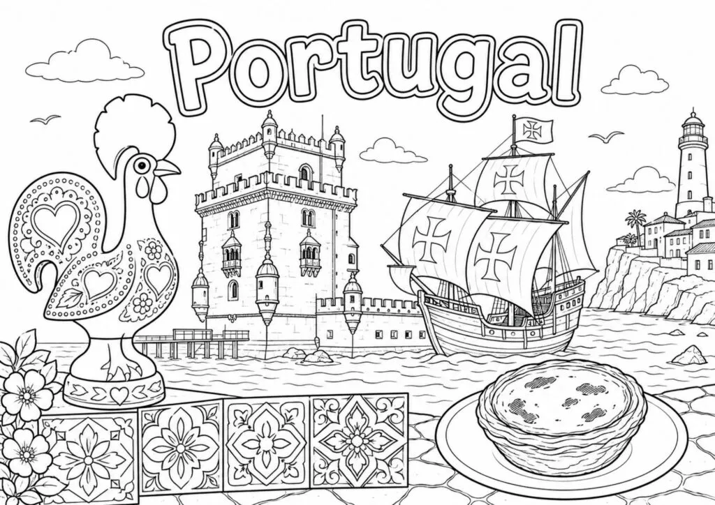 Grupo K para colorir - Copa do Mundo