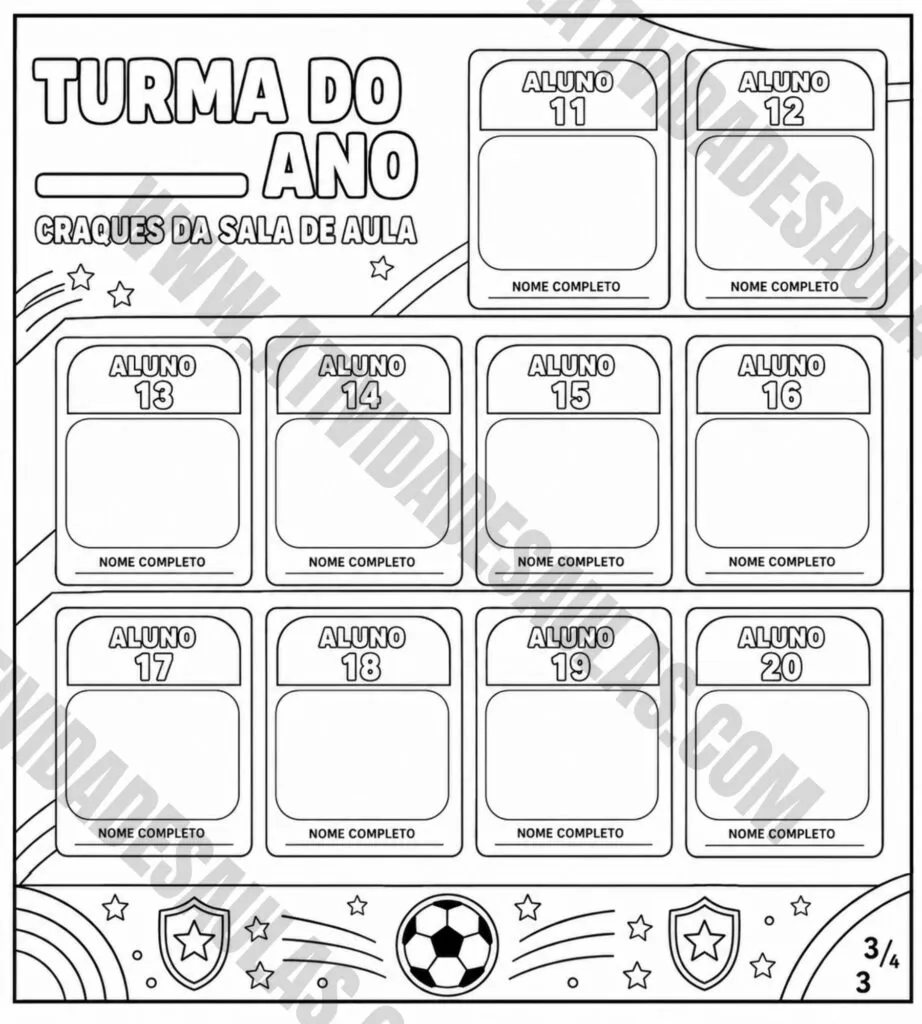 Atividade de Álbum da Copa