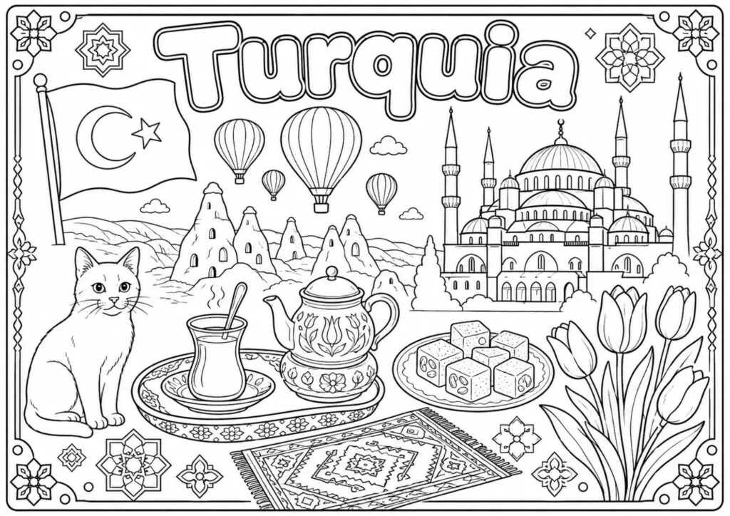 Grupo D para colorir - Copa do Mundo