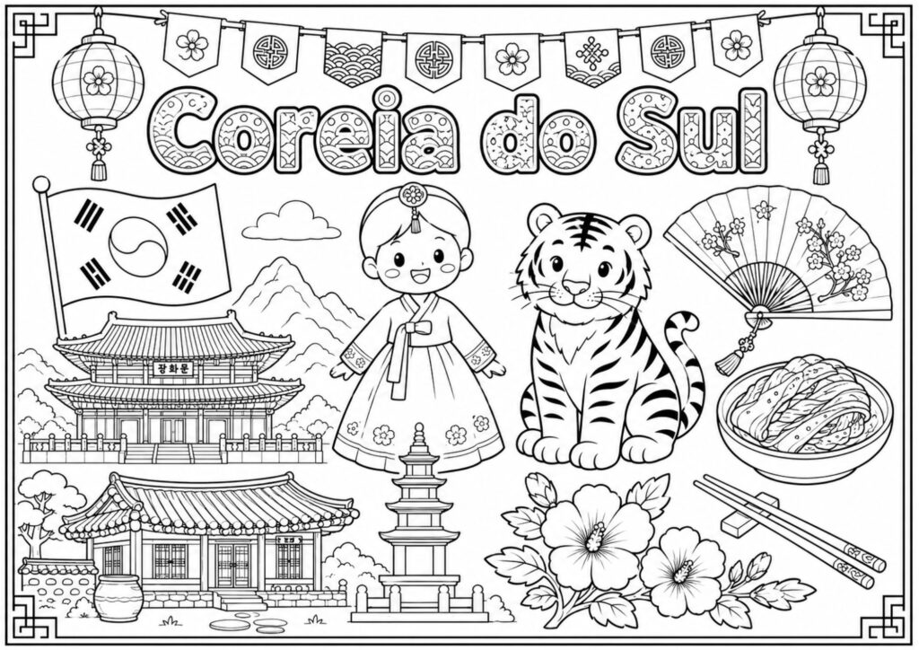 Grupo A para colorir - Copa do Mundo
