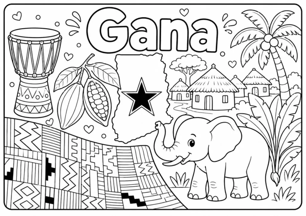 Grupo L para colorir - Copa do Mundo