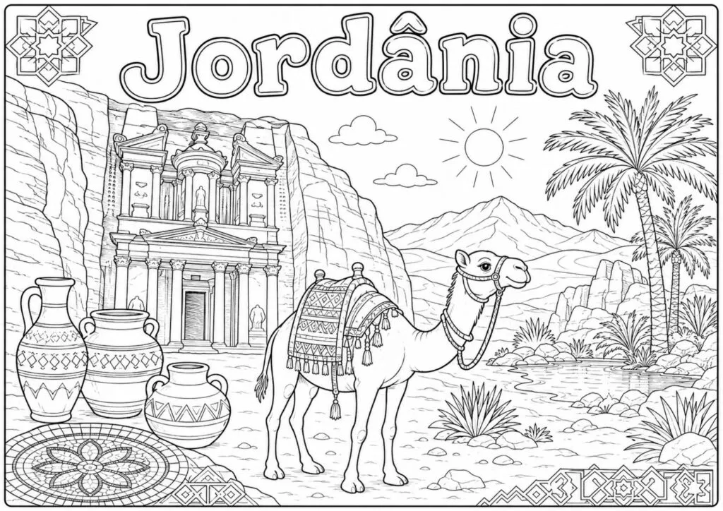 Grupo J para colorir - Copa do Mundo