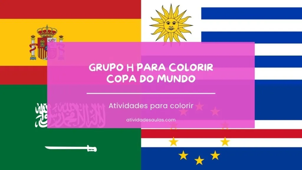 Grupo H Para Colorir Copa Do Mundo 2