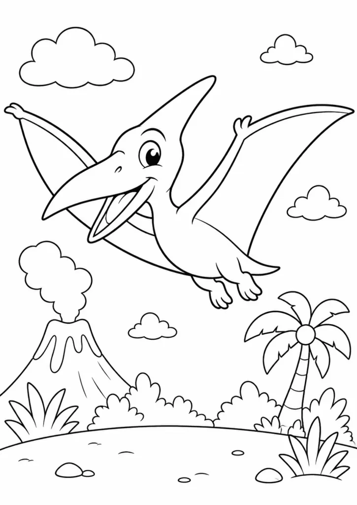 Dinossauros para colorir