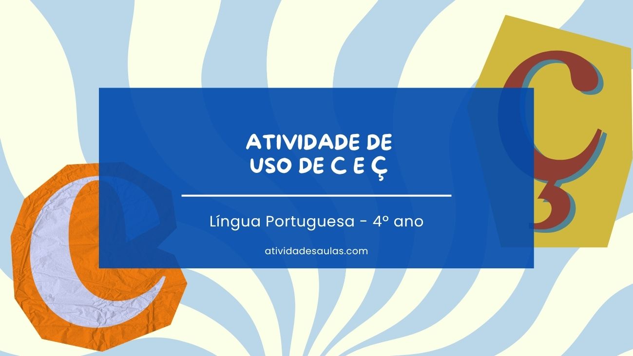 Atividade De Uso De C E C 4o Ano