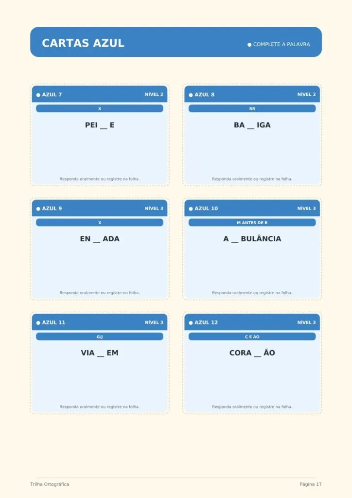 Trilhaa Ortografica 2
