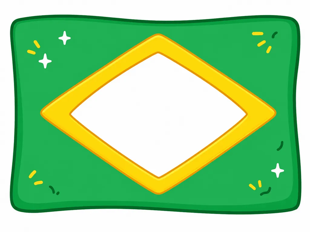 Atividade de conhecer a bandeira do Brasil