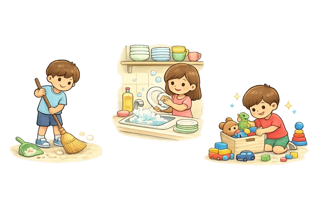 Atividade de organização familiar