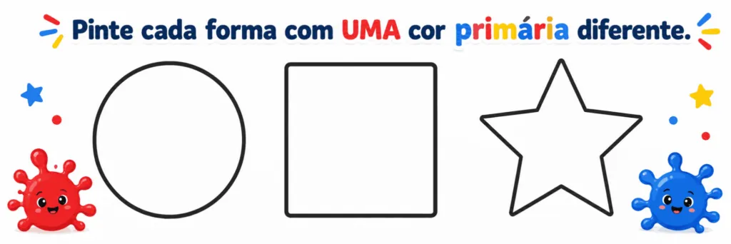 Atividade de cores primárias