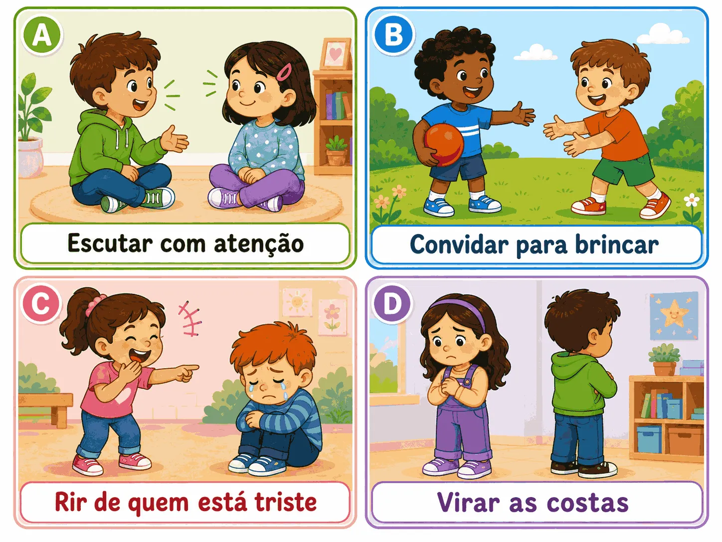 Atividade de Setembro Amarelo para 1º e 2º ano - "Meu coração também sente"