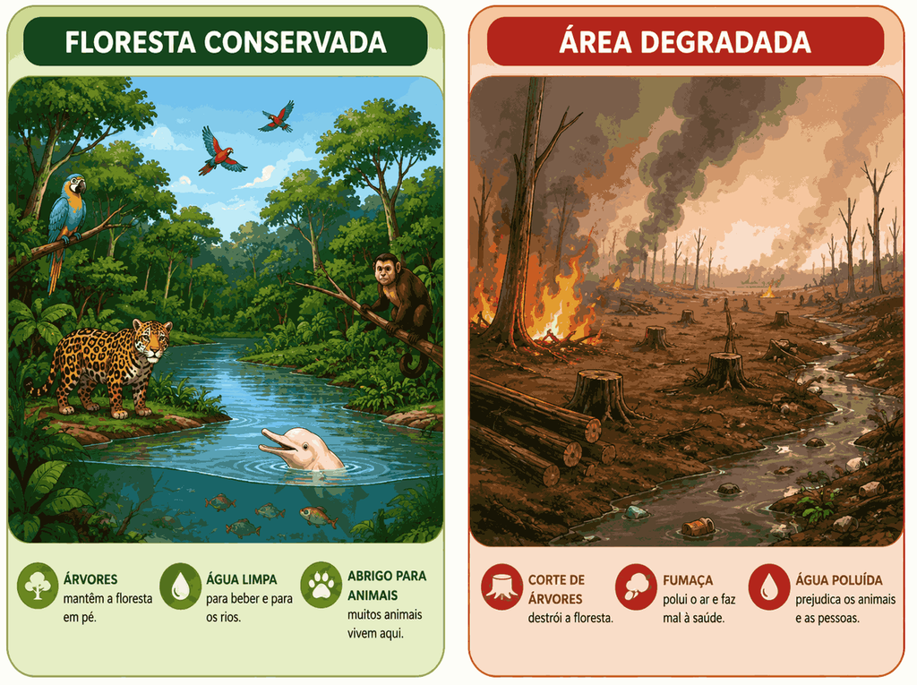 Amazônia conhecer para preservar