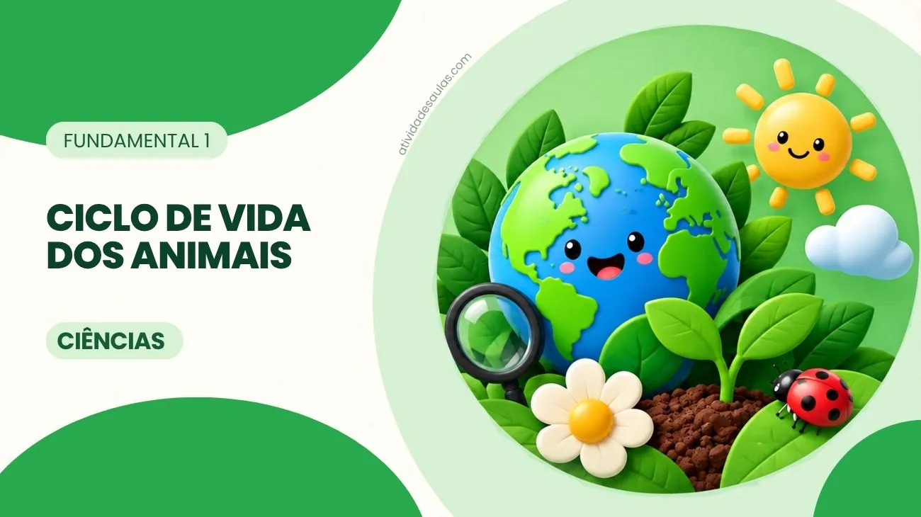 Atividade de ciclo de vida dos animais – 2º ano – com gabarito (PDF) – EF02CI04 Atividade de ciclo de vida dos animais – 2º ano – com gabarito (PDF) – EF02CI04
