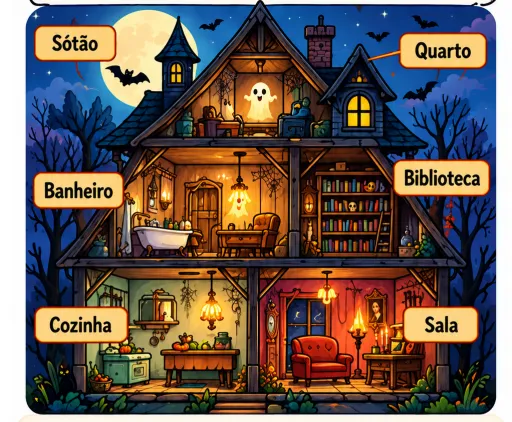 Atividade para Halloween - 3º, 4º e 5º ano - pronta para imprimir (PDF)