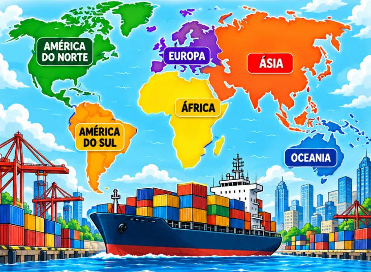 Atividade de empresas multinacionais e transnacionais - 9º ano - com gabarito (PDF) - EF09GE02 - EF09GE05